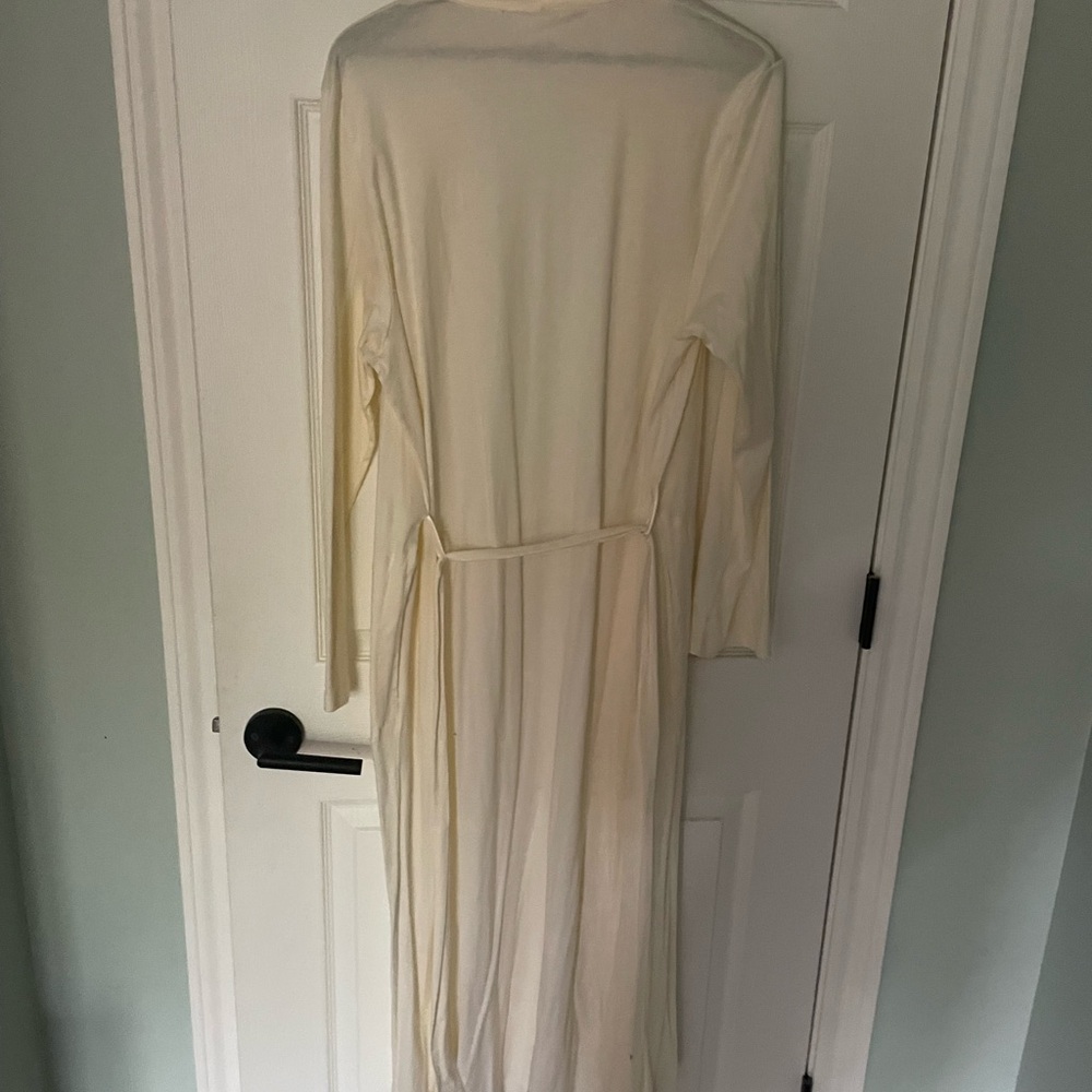 NWOT Hanro Light Cotton Robe - Picture 2 of 6